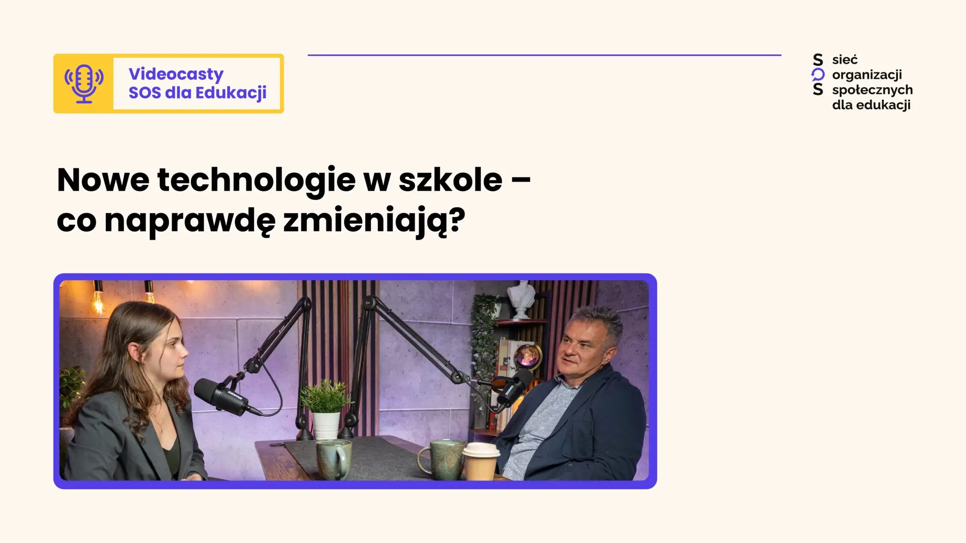 Nowe technologie w szkole – szansa czy zagrożenie? Prof. Jacek Pyżalski w rozmowie z SOS dla Edukacji